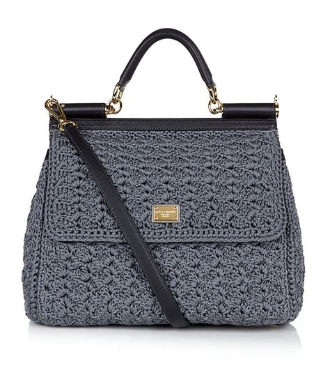 bag dolce gabbana sicily pelle dauphine grey|dolce gabbana sicily mini.